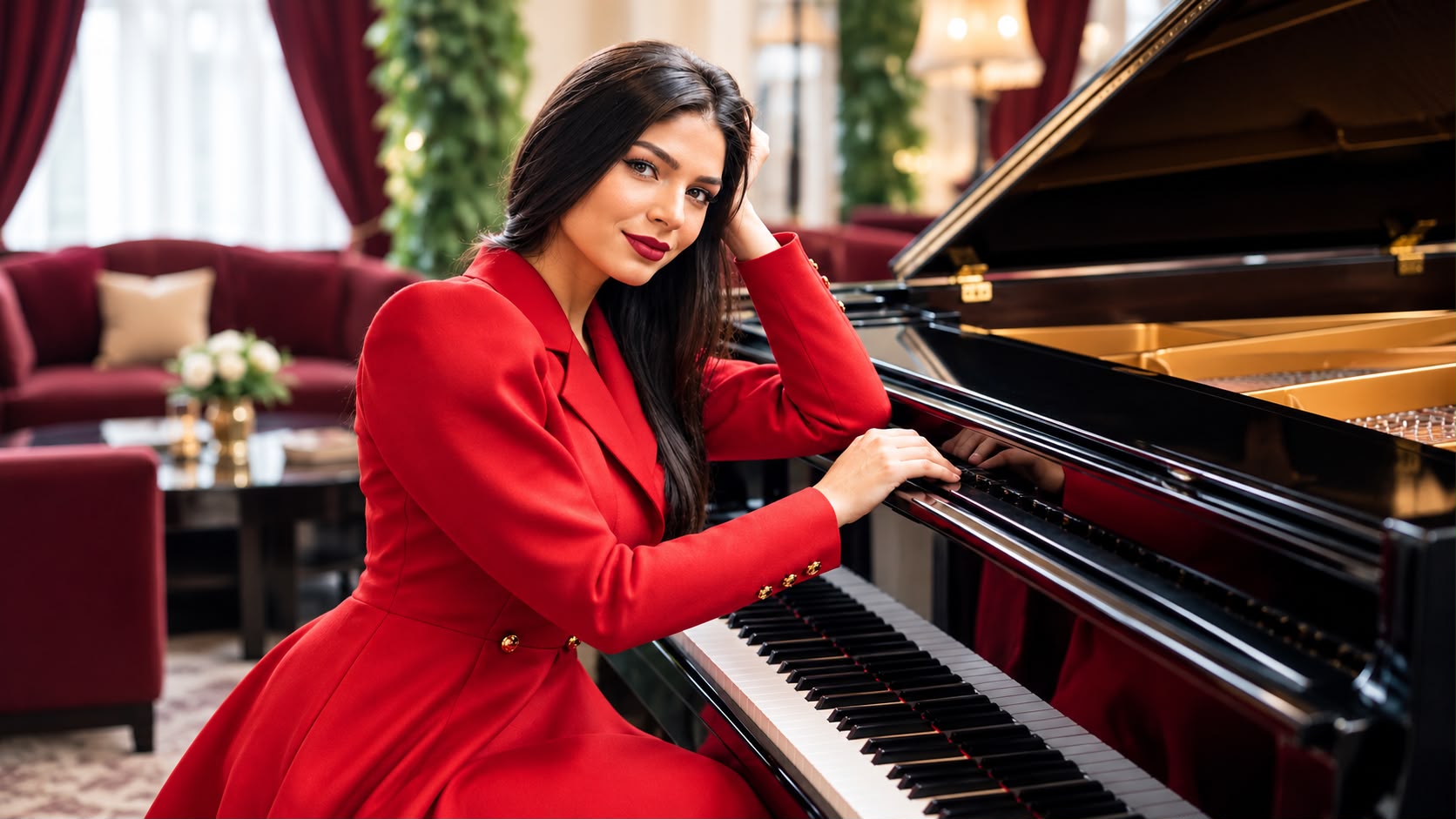 Yacha Bachmadova with piano